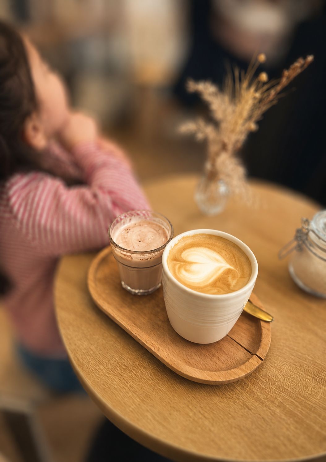 Nima Koffie latte art op locatie